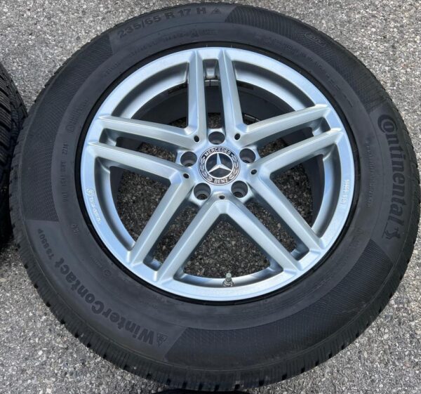 4 ALU 17" WINTERRÄDER MERCEDES GLC X253 235/65R17 104H CONT #1F2B – Bild 3