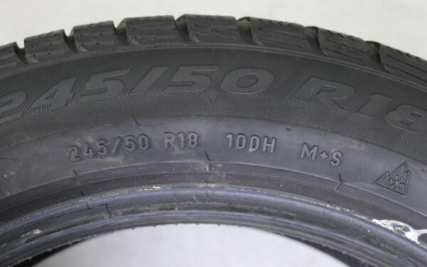 2x 245/50R18 100H PIRELLI WINTERREIFEN RUNFLAT 2019 * #1OTR – Bild 6