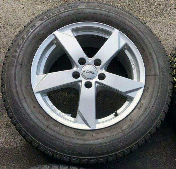 4 ALU 17" WINTERRÄDER AUDI Q5 8R 235/65R17 108H BRIDGESTONE #9424 – Bild 5