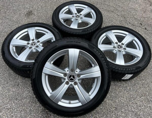 4 ORIGINAL 17" ALU WINTERRÄDER MERCEDES C-KLASSE W206 RDKS #1F2H