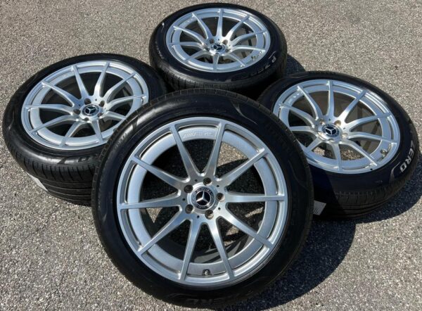 4 ORIGINAL ALU 19" SOMMERRÄDER MERCEDES AMG GT W290 X290 #101C