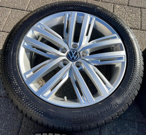 4 ORIGINAL 19" ALU WINTERRÄDER VW TIGUAN II AD1 ALLSPACE 5N #1TPF – Bild 3
