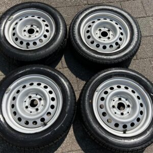 4 STAHLFELGEN 14" FELGEN SEAT INCA 9KS VW CADDY II 9KV  #1ZVJ