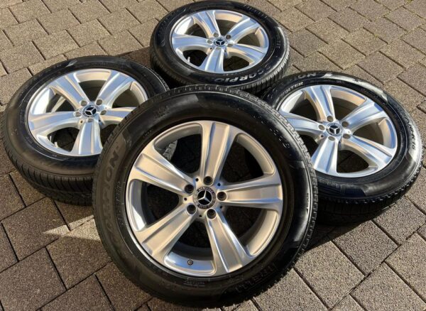 4 ORIGINAL 18" ALUFELGEN MERCEDES GLC-KLASSE A2534012100 #1P4F