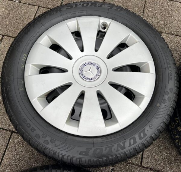 4 WINTERRÄDER MERCEDES A-KLASSE 176 B-KLASSE 246 CLA 117 #1UFB – Bild 3