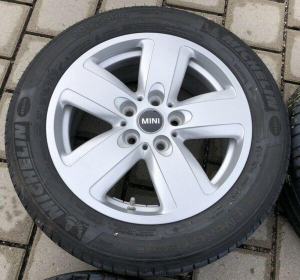 4 ORIGINAL ALU SOMMERRÄDER SOMMERREIFEN MINI CLUBMAN F54 #9707 – Bild 4