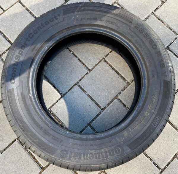 2x 235/60R18 103V CONTINENTAL SOMMERREIFEN 5,5-6MM 2016 #129Q – Bild 5