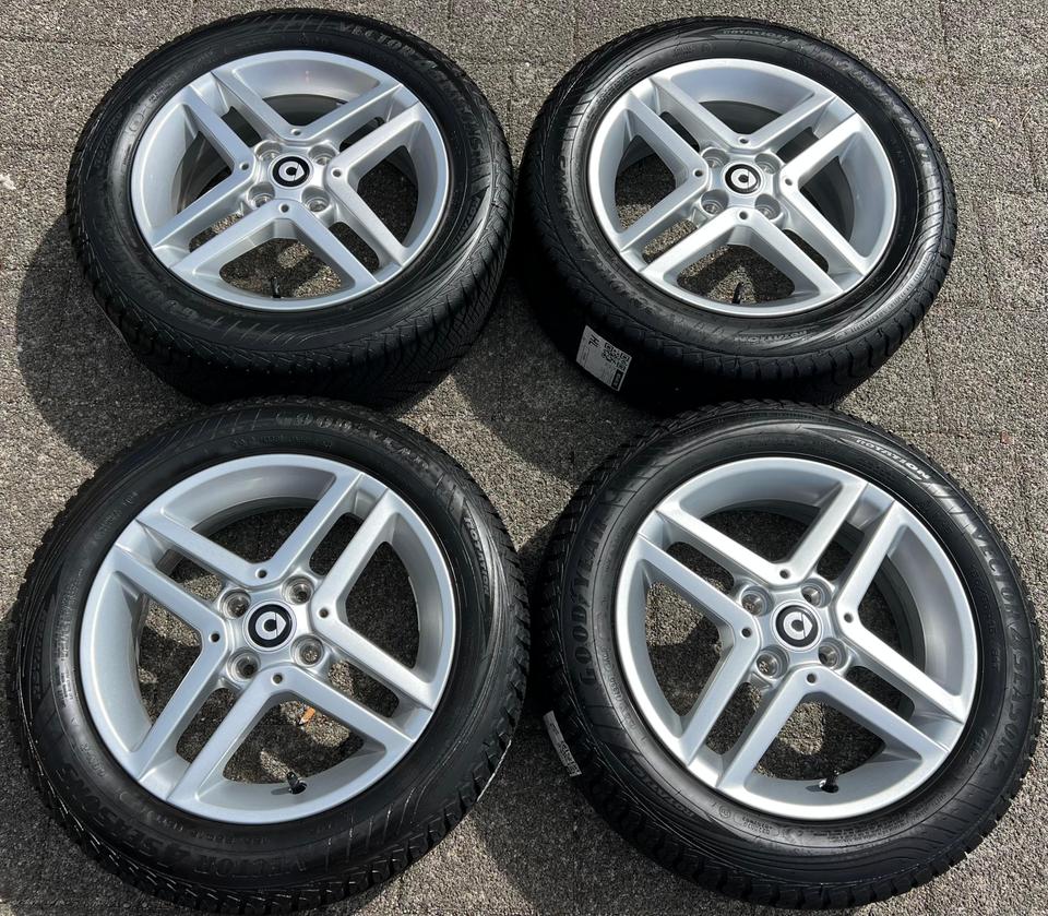 ORIGINAL ALU ALLWETTERRÄDER SMART 453 165/65R15 185/60R15 #203K – Bild 2
