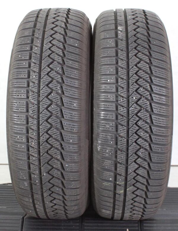 2x 225/65R17 102T CONTINENTAL WINTERREIFEN 6-7MM 2019 #1X8C
