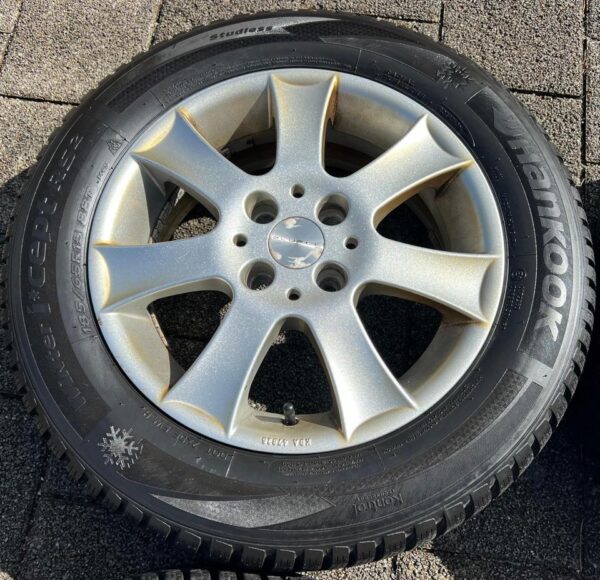 4 ALU WINTERRÄDER HYUNDAI i20 KIA RIO 185/65R15 88T HANKOOK #1NIC – Bild 5