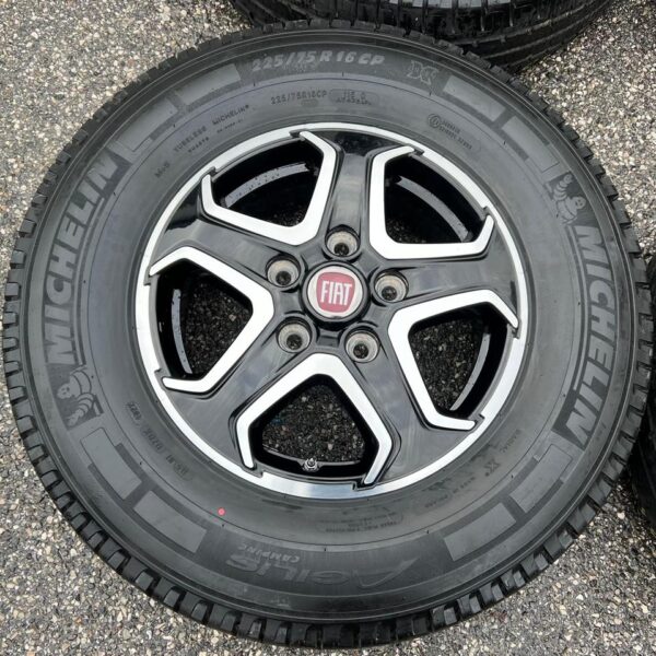 4 ORIGINAL ALU SOMMERRÄDER FIAT DUCATO 5x130 225/75R16C TOP #1CNC – Bild 5