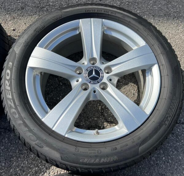 4 ORIGINAL 17" ALUFELGEN FELGEN MERCEDES C-KLASSE W206 A206 #1HLY – Bild 2