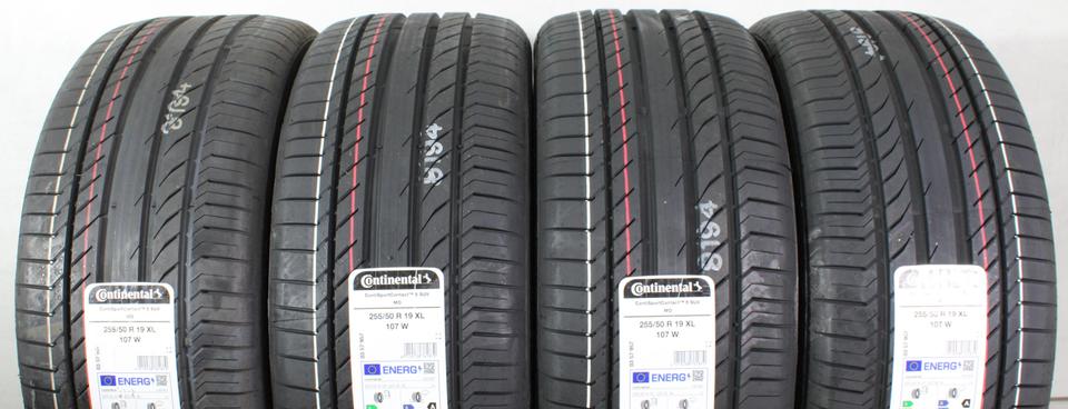 4x 255/50R19 107W CONTINENTAL SOMMERREIFEN 2023 XL NEU #1VSW – Bild 2