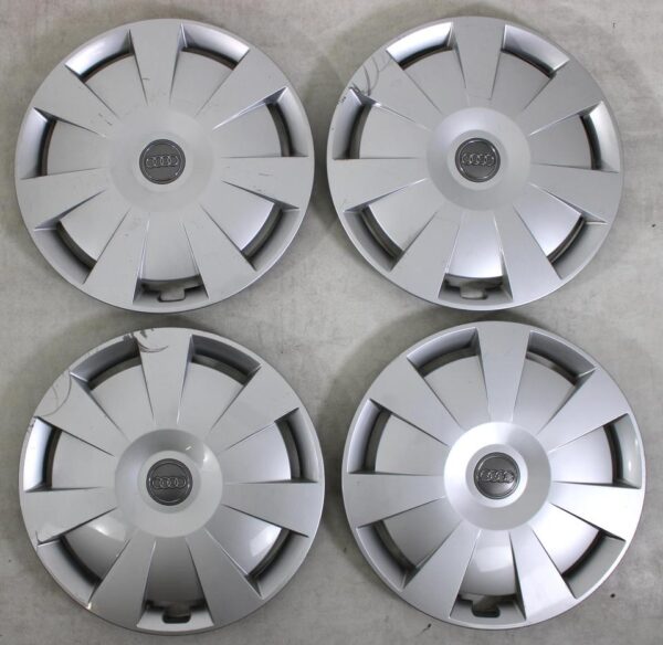 4 ORIGINAL 16" RADKAPPEN AUDI A3 8P 8V A4 8E 8K 8V0601147C  #1LSI