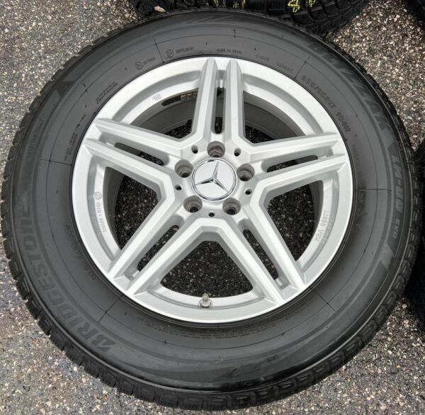 4 ALU 17" WINTERRÄDER MERCEDES GLC KLASSE X253 235/65R17  #1EBN – Bild 4