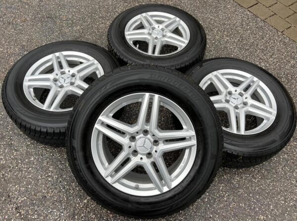 4 ALU 17" WINTERRÄDER MERCEDES GLC KLASSE X253 235/65R17  #1EBN