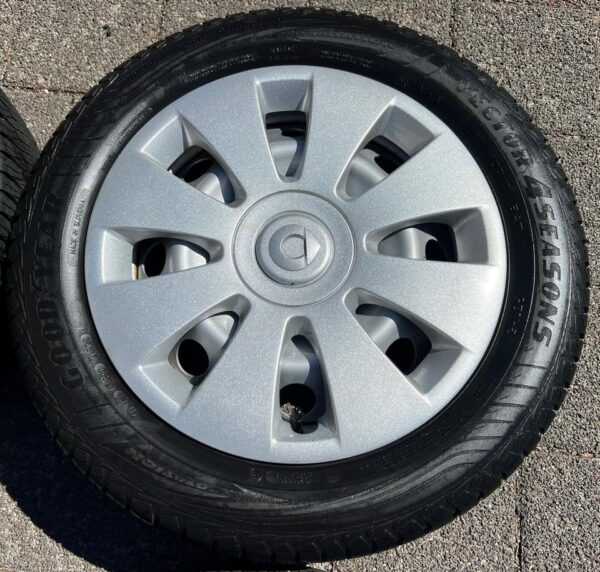 4 GANZJAHRESRÄDER SMART FORTWO W453 ALLWETTERREIFEN RDKS #1WUT – Bild 4