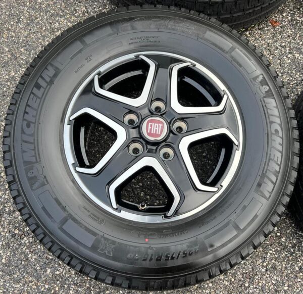 4 ORIGINAL ALU SOMMERRÄDER FIAT DUCATO 5x130 225/75R16C TOP #1B5B – Bild 6