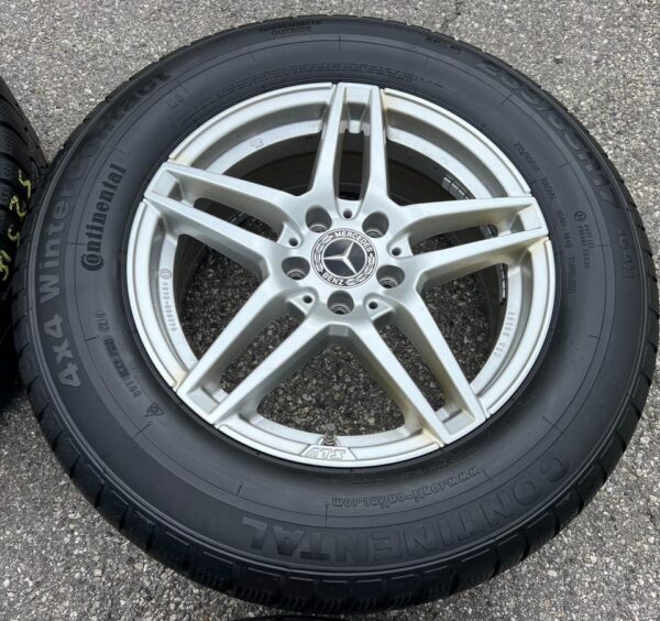 4 ALU 17" WINTERRÄDER MERCEDES GLC X253 X204 235/65R17 104H #18BZ – Bild 4