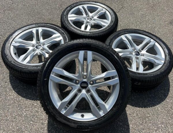 4 ORIGINAL 18" ALU WINTERRÄDER AUDI A4 ALLROAD 8W B9 TOP #1KJQ