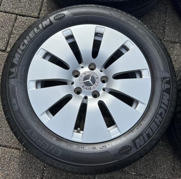 4 ORIGINAL ALU SOMMERRÄDER MERCEDES C-KLASSE W205 205/60R16 #1TIX – Bild 5