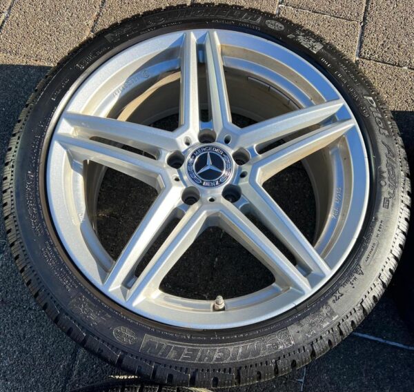 4 ALU 18" WINTERRÄDER MERCEDES C-KLASSE W205 RDKS MICHELIN #1R7F – Bild 11