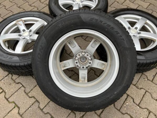 4 ALU 17" WINTERRÄDER AUDI Q5 8R 235/65R17 108H PIRELLI #158K – Bild 8