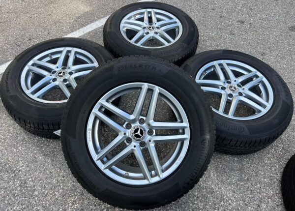 4 ALU 17" WINTERRÄDER MERCEDES GLC X253 235/65R17 104H CONT #1F2B