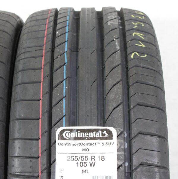 2x 255/55R18 105W CONTINENTAL SOMMERREIFEN 2019 NEU #1VTQ – Bild 4