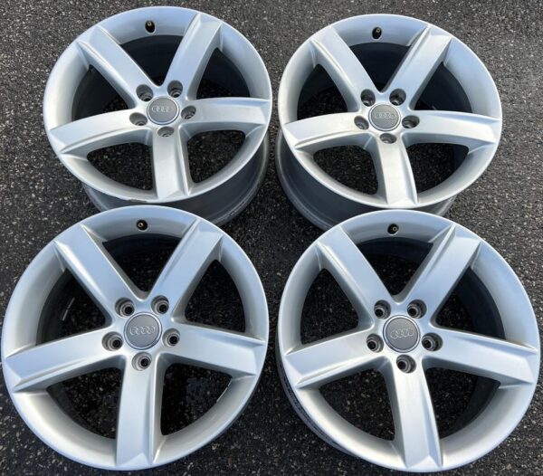 4 ORIGINAL 17" ALUFELGEN ALU FELGEN AUDI A5 8T 8T0071497  #1DEY