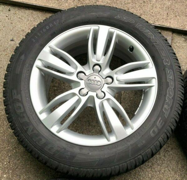 4 ORIGINAL 17" ALU WINTERRÄDER AUDI Q3 8U 215/60R17 96H  #9430 – Bild 5