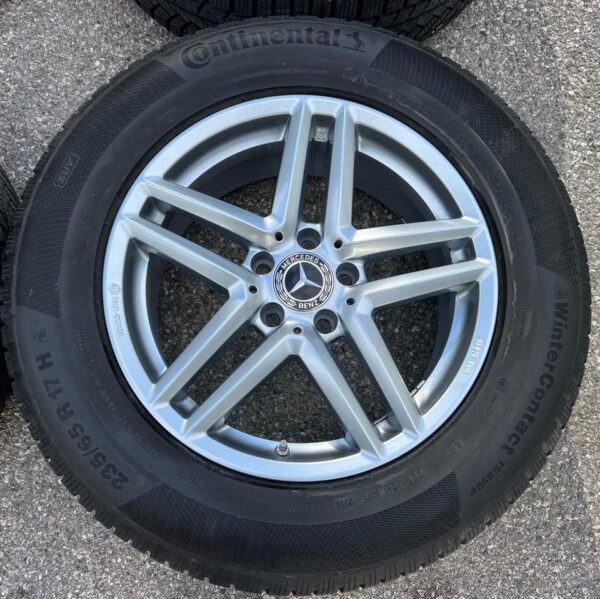 4 ALU 17" WINTERRÄDER MERCEDES GLC X253 235/65R17 104H CONT #1F2B – Bild 4