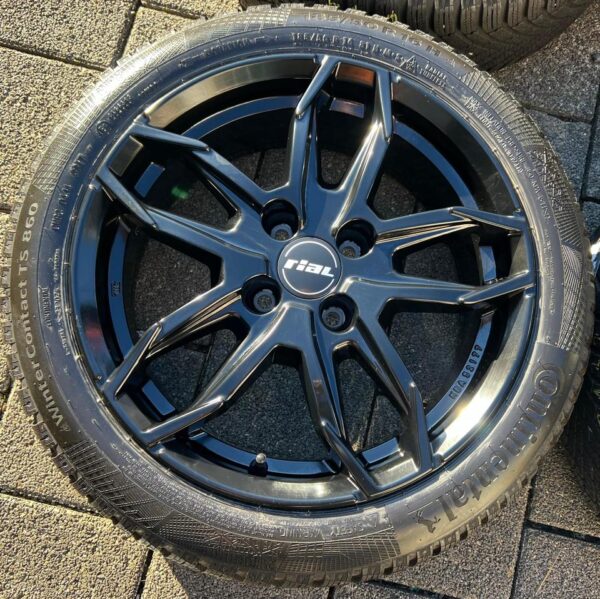 4 ALU 16" WINTERRÄDER VW UP UP! SEAT MII SKODA CITIGO TOP #1OMT – Bild 3