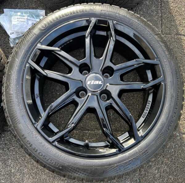 4 ALU 16" WINTERRÄDER VW UP UP! SEAT MII SKODA CITIGO TOP #1RBU – Bild 4