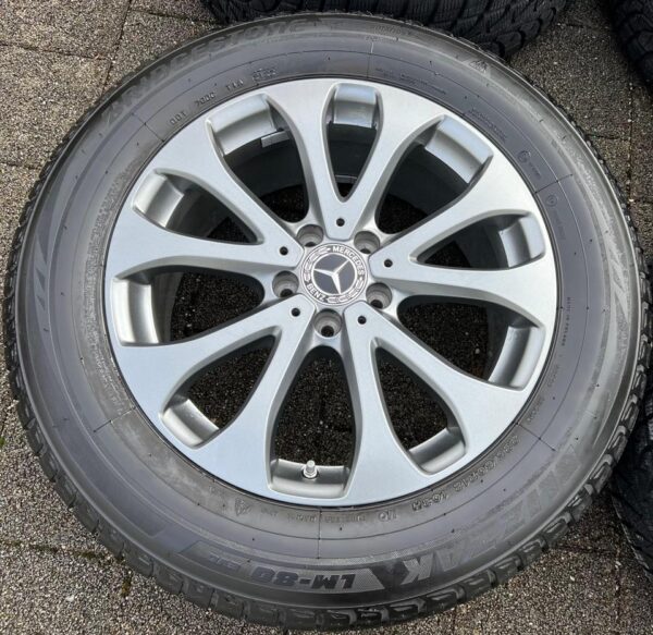 4 ORIGINAL 18" ALU WINTERRÄDER MERCEDES GLC X204 W253 2022 #1N9Y – Bild 4