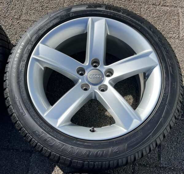 4 ALU WINTERRÄDER AUDI A5 S5 8T B8 225/50R17 98H 8T0071497  #1V2L – Bild 6