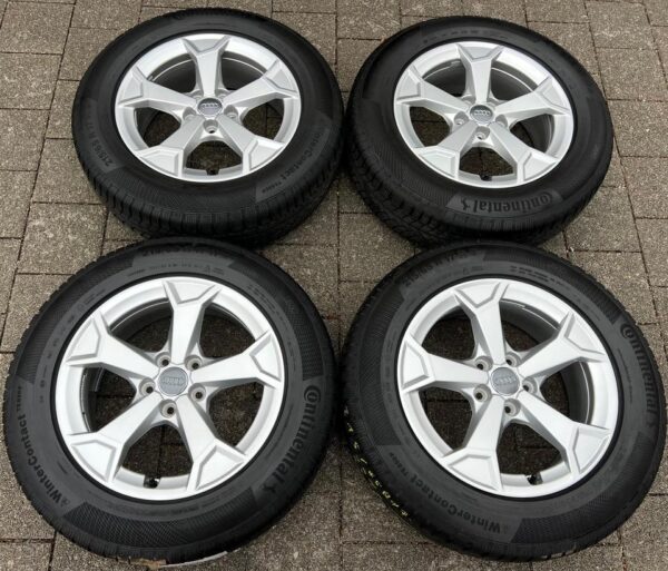 4 ORIGINAL 17" ALU WINTERRÄDER AUDI Q3 F3 F3B 215/65R17 99H #1OSB – Bild 2