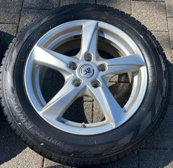 4 ALU 17" WINTERRÄDER VW BUS T5 T6 215/60R17C 109/107T 2018 #1NEL – Bild 3