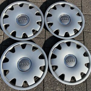 4 ORIGINAL 16" RADKAPPEN AUDI A4 8K B8 8E A6 Q2 4B0601147C #1T7H