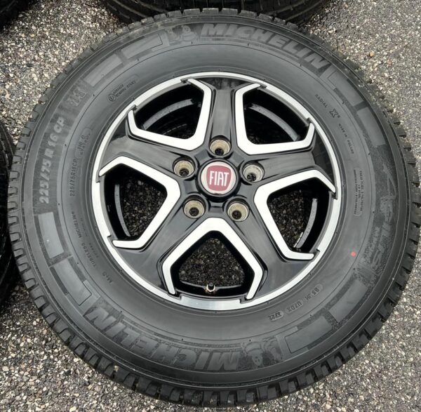 4 ORIGINAL ALU SOMMERRÄDER FIAT DUCATO 5x130 225/75R16C TOP #1CMZ – Bild 5