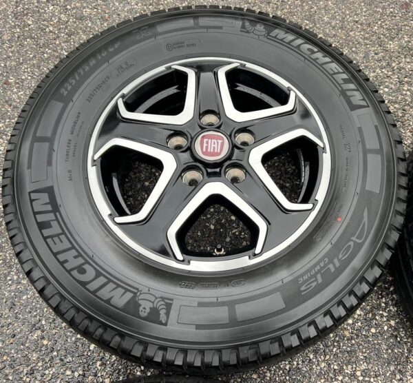 4 ORIGINAL ALU SOMMERRÄDER FIAT DUCATO 5x130 225/75R16C TOP #1CWQ – Bild 5