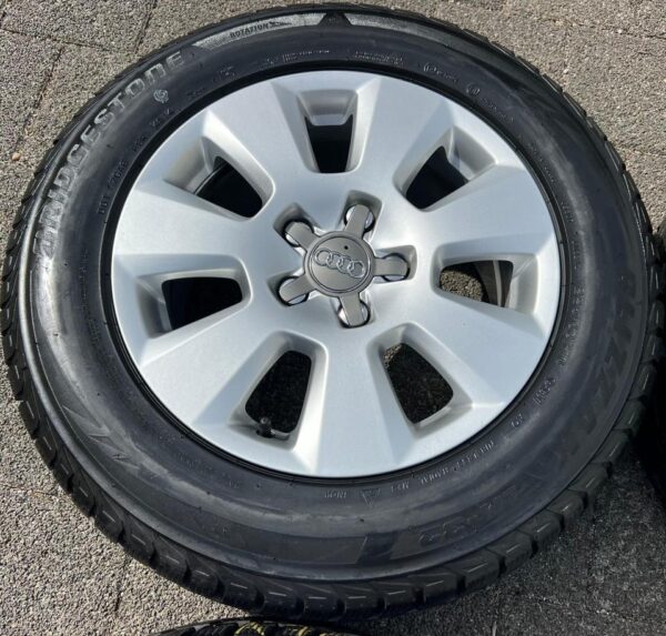 4 ORIGINAL 16" ALU WINTERRÄDER AUDI A6 4G 4G1 225/60R16 98H #9885 – Bild 4