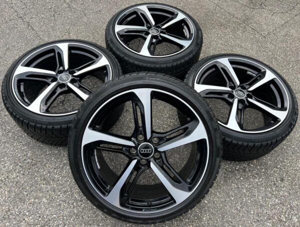 4 ORIGINAL 19" ALU WINTERRÄDER AUDI TT TTS 8S 245/35R19 93W #1KJN