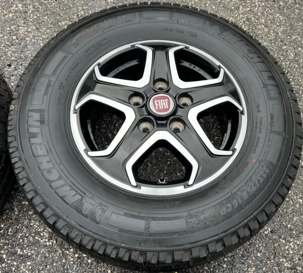 4 ORIGINAL ALU SOMMERRÄDER FIAT DUCATO 5x130 225/75R16C TOP #1CMZ – Bild 3