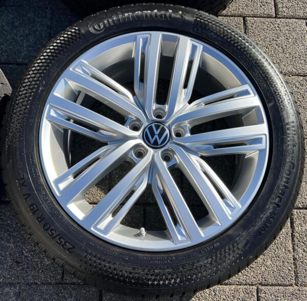 4 ORIGINAL 19" ALU WINTERRÄDER VW TIGUAN II AD1 ALLSPACE 5N #1TPF – Bild 5