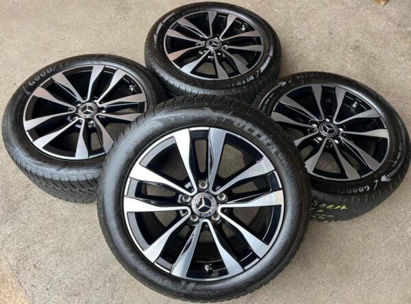 4 ORIGINAL ALU WINTERRÄDER MERCEDES C-KLASSE W206 HYBRID #1UTX
