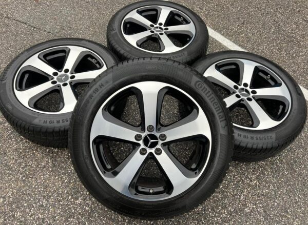 4 ORIGINAL 19" ALU WINTERRÄDER MERCEDES GLC X253 C253 COUPE #1CWI
