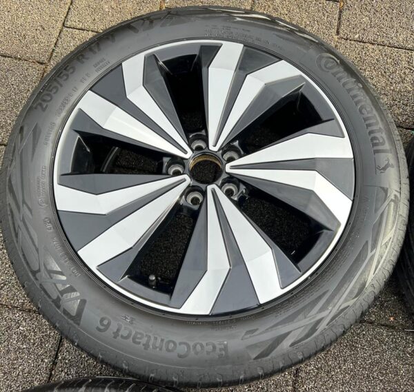 4 ORIGINAL 17" ALU SOMMERRÄDER VW T-CROSS 2GM601025M #1POM – Bild 6