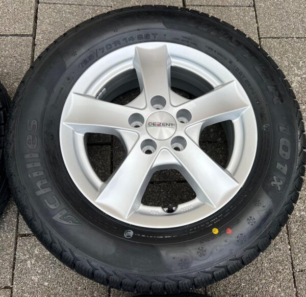 4 WINTERRÄDER SEAT IBIZA V KJ KL VW POLO AW 2GA 185/70R14 #1LTE – Bild 3