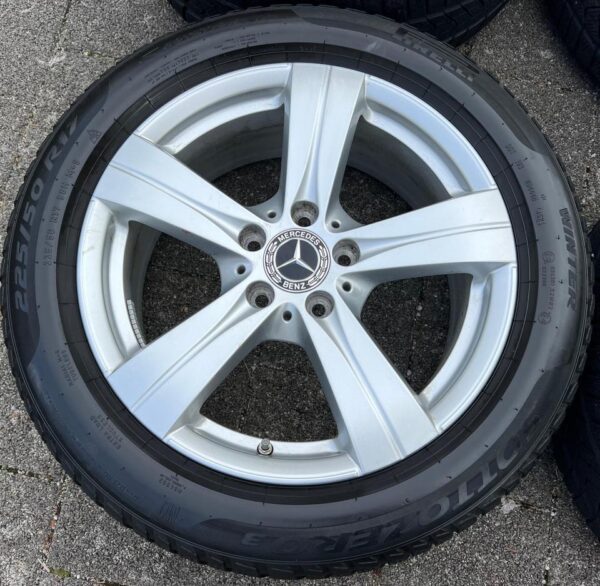 4 ORIGINAL 17" ALUFELGEN FELGEN MERCEDES C-KLASSE W206 A206 #1OJB – Bild 3